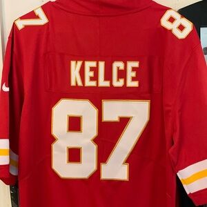 Kansas City Chiefs Travis Kelce Red